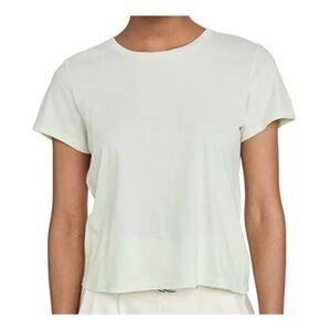 NEW AGOLDE Linda Tee in Mint Sunfade